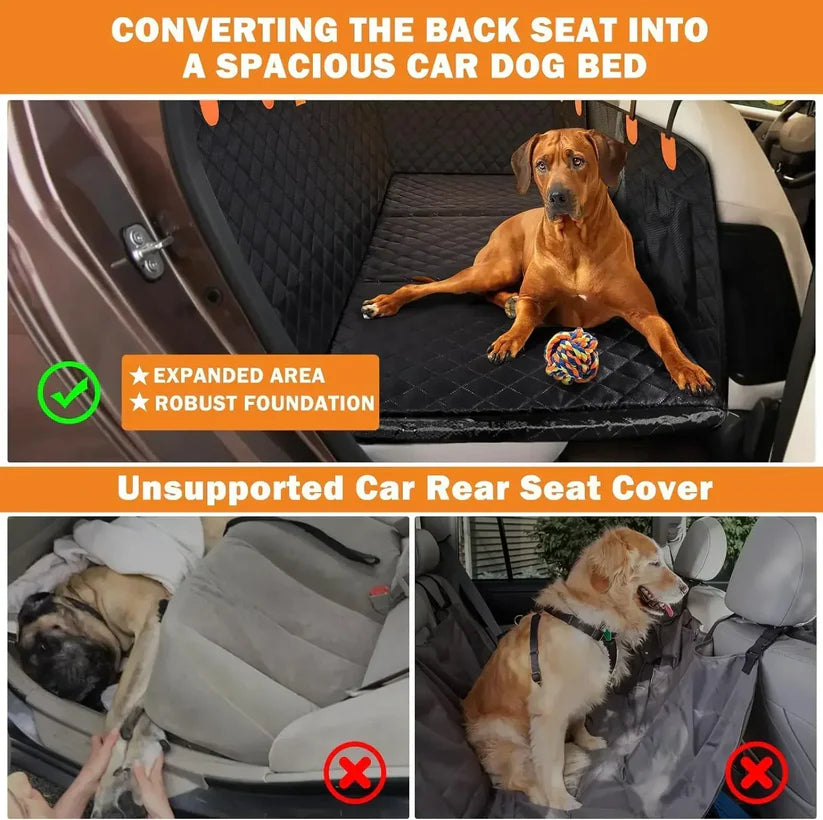 Dog Car Seat Cover for Back Seat