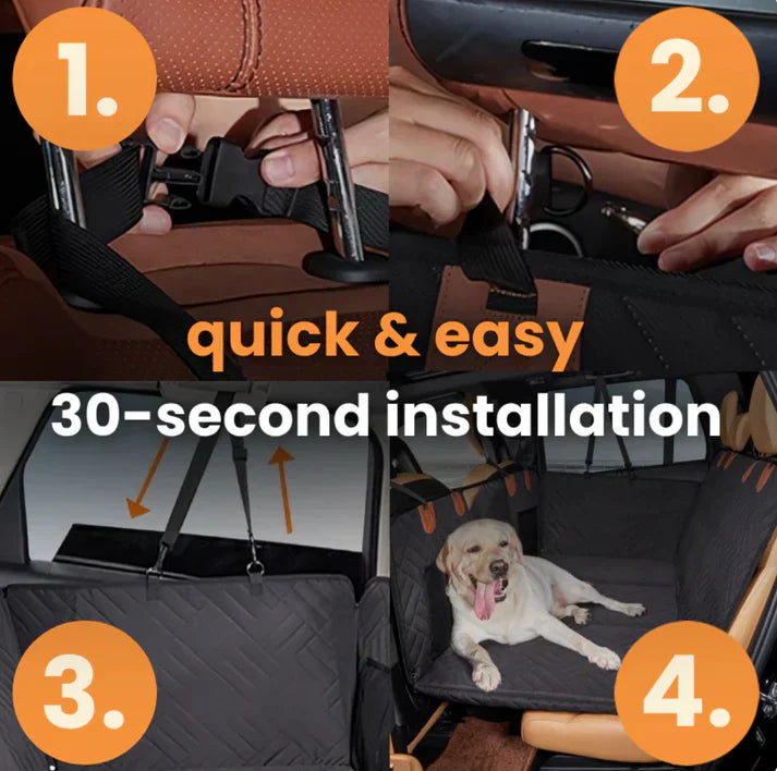 Dog Car Seat Cover for Back Seat